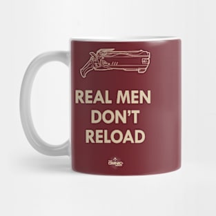 Reaper - Real Men don't reload - Yellow print Mug